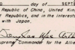 Japanese Surrender Signatures